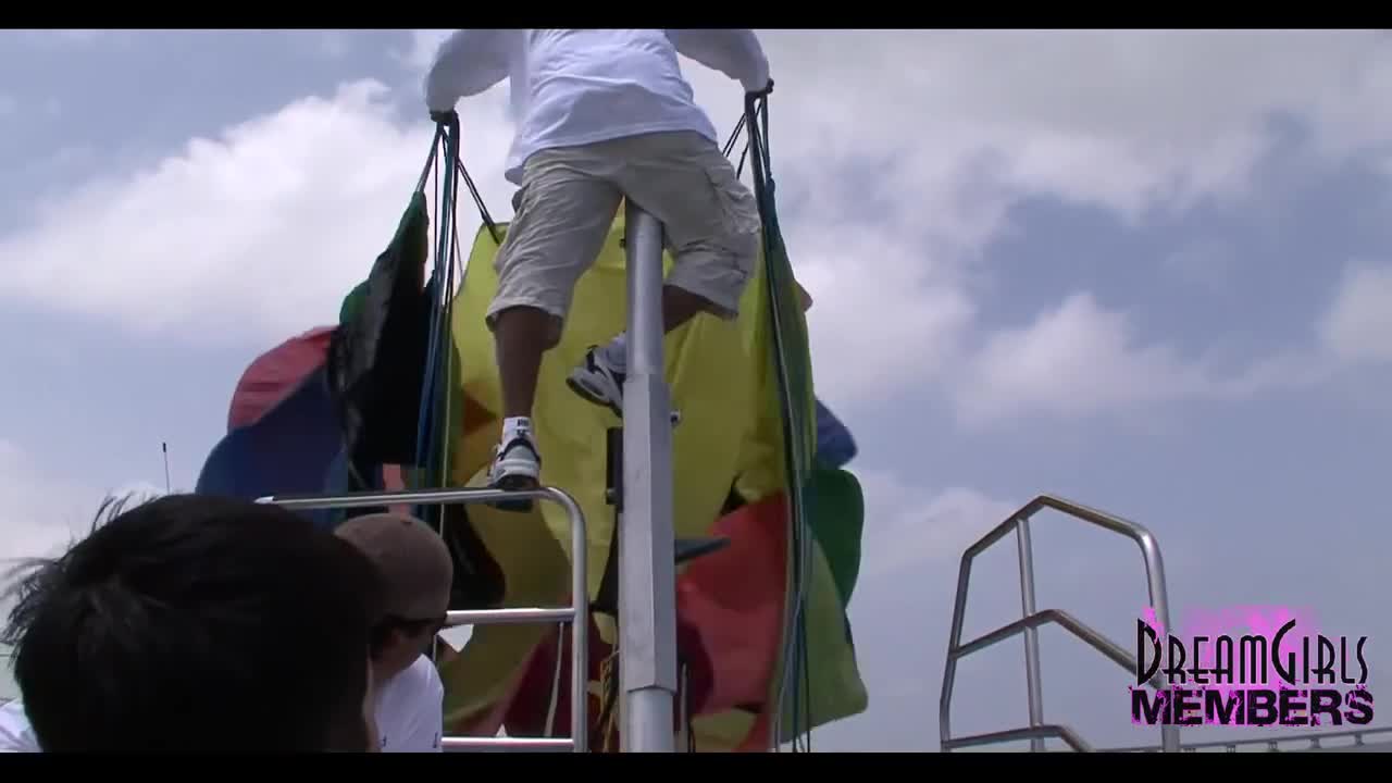 Watch Wild exhibitionists flashing their tits and bare pussies while parasailing on a public beach Full. Duration: 10:30 | ePornBabe.