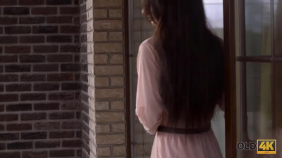 Lana Roy is looking forward to her old husband from work to please him