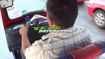 Big ass Thai Nihongo ass fucked and craves for facial - Tuk Tuk Patrol