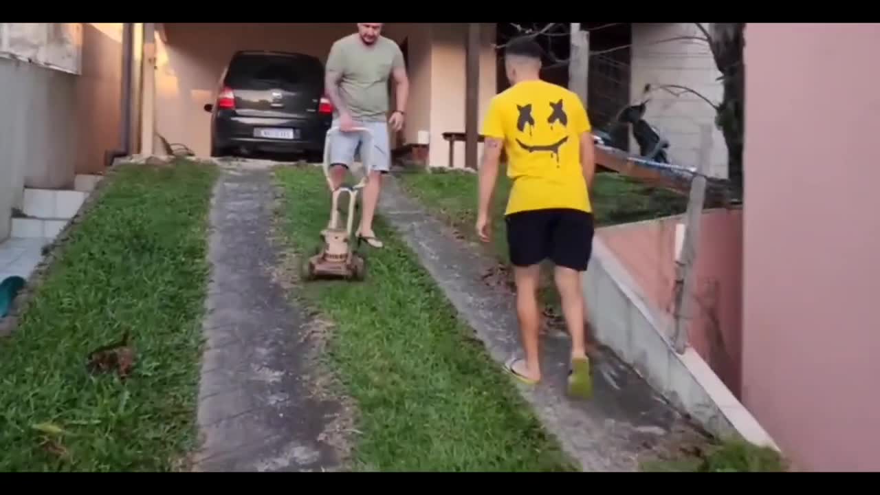 Watch Slutty Busty MILF Gets Ploughed By a Horny Neighbor While Her Hubby Is Mowing the Lawn In the Yard Full. Duration: 11:30 | ePornBabe.