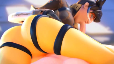 Overwatch Traycer Dva 3D compilation