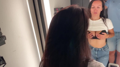 My bae fitting sexy bra in the women store