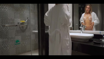 Room service at the hotel is at the highest level because blonde got the perfect creampie in her pussy