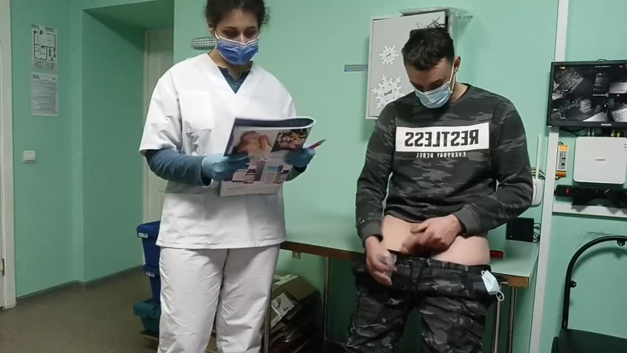 Watch Big-titted nurse checked dude's boner before quick BJ in hospital Full. Duration: 08:07 | ePornBabe.