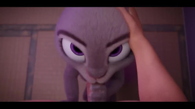Hot Yiff With a 3D Furry Judy Hopps Who's Fond Of Dick-sucking