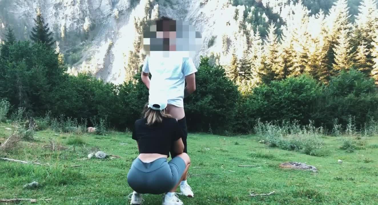 Watch Group mate fucks me in doggy standing position in the mountains Full. Duration: 03:55 | ePornBabe.