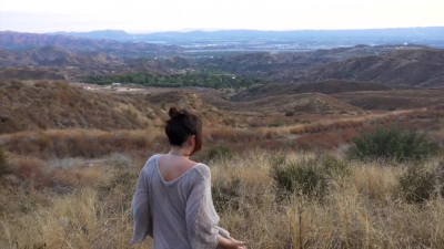 We finally got to the magic sex stone in the middle of the mountains