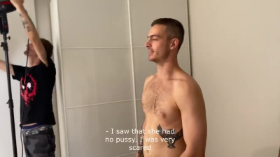 Russian slut in Gangbang with DP - Exclusive Clarke Amanda Backstage