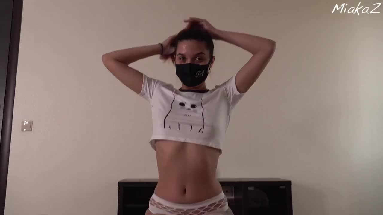 Watch Teen hides his face under a mask but does not hide her magical handjob technique Full. Duration: 14:22 | ePornBabe.