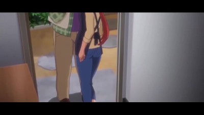 Perverted nerd with glasses fucks the sexiest waifu from hentai
