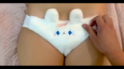 Cutest teen panties pulled to the side amateur POV video