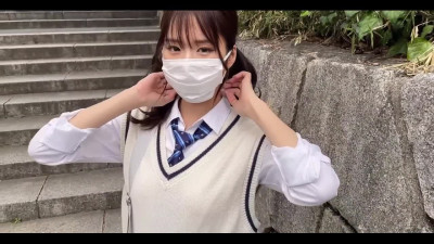 Japanese schoolgirl rides her sugar daddy's dick.