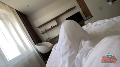 My horny cock woke up my girlfriend