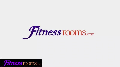 Hot Slim Sexy Brunette Gets A Gonzo MMF Threesome Work Out In the Gym