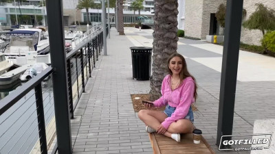 Hooked up a Penelope Kay in the street and filled her up with cum