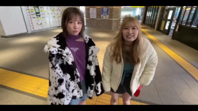 JAV foursome with two pretty college girls Wan Horikita and Alice Toyonaka