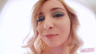 Nice and tight blonde girl Lexi Lore gets fucked right into her peaches