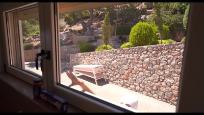 Perverted stepfamily fuck with a masked MILF