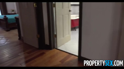 I Find My Cute Sex-longing Real Estate Agent Masturbating In an Open House And Offered Her My Cock