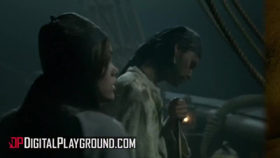 DP's Pirates Blonde Threesome scene.
