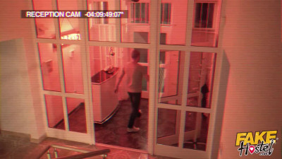 Perv Fake Hostel Owner Has Fun With Plump Asses and Pussies Of Red-hair Charlie And Brunette Katy