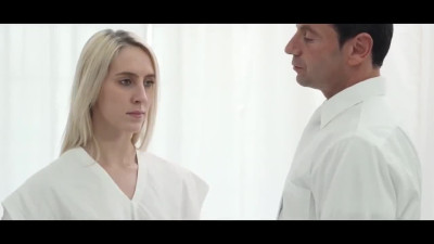 Mormon girl with trimmed pussy tricked into fuck with cumshot on teen body
