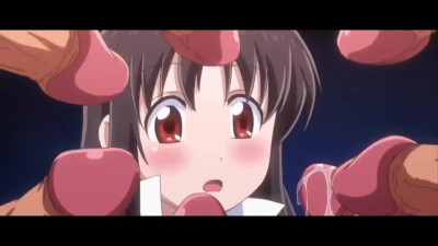 Cool hentai porn compilation featuring oversexed teen with huge boobs and ass