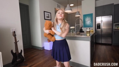Booty but petite Haley Spades fucked in POV by stepdad till massive cumshot