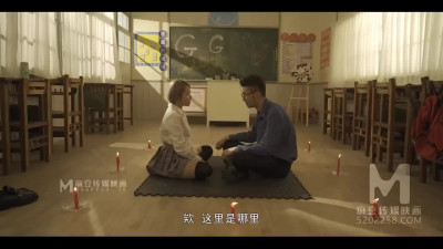 Dirty Chinese schoolgirl sucks teacher's cock