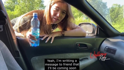 Giving a Lift To a Lovely Girl For a Blowjob Payment