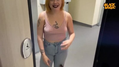 Redhaire neighbor turned out to be a whore and cheated on her husband without a doubt