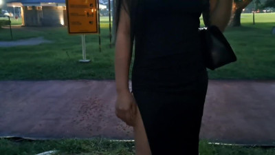 Stranger asian girl agreed to missionary creampie