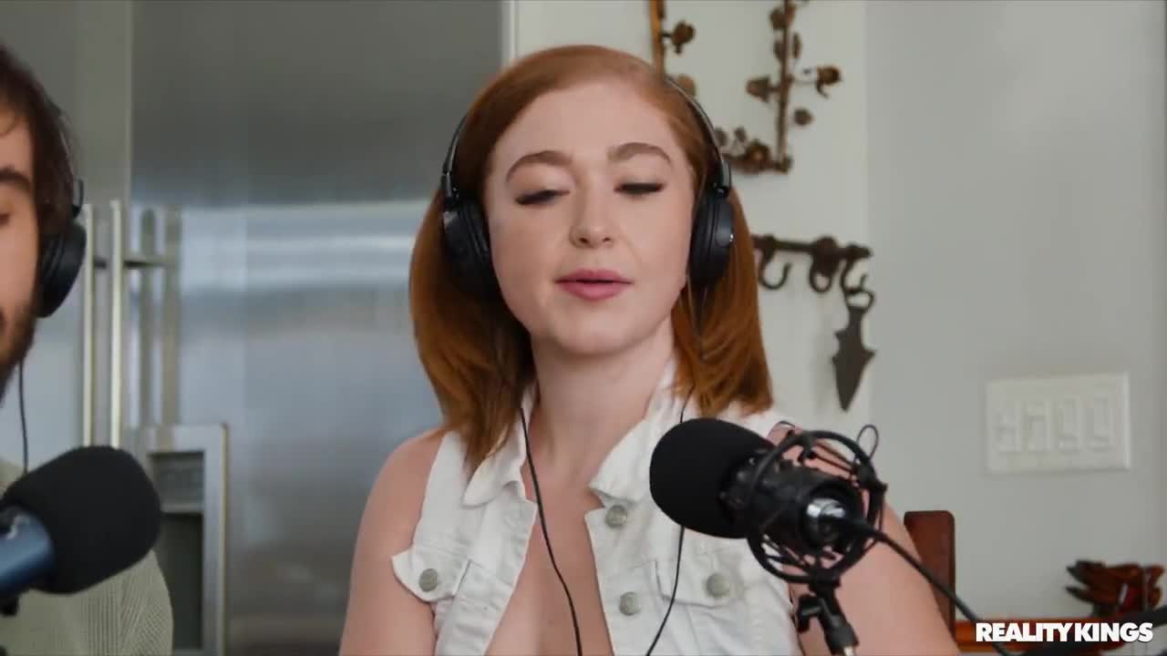 Watch Hot sex during a podcast with a redhead teen Full. Duration: 07:57 | ePornBabe.