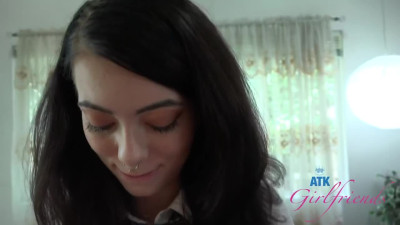 Corra Cox gets into a man's pants after school.