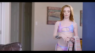 Insolent stepsis provokes dicky guy to fuck her good