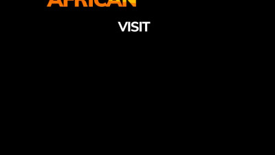 African beauty swallows dick and fucks with fake producer