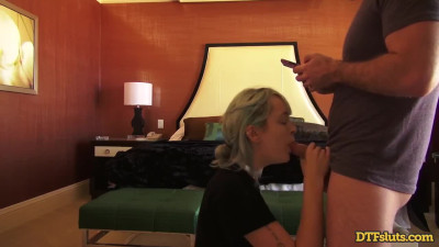 James Deen's Dick Roughly Throbs a Busty Blonde MILF's Pussy