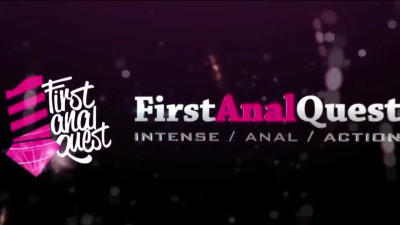 First anal quest with creampie for skinny teen witch Margo Von