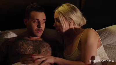 Erotic sex dream for a busty blonde and her husband