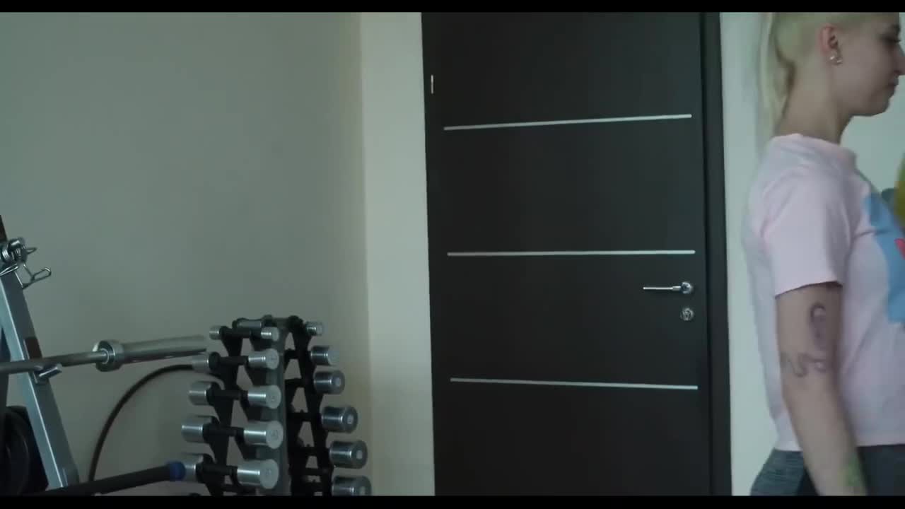 Watch A hot tattooed blonde gets fucked in tight pussy after a workout with her trainer Full. Duration: 04:54 | ePornBabe.