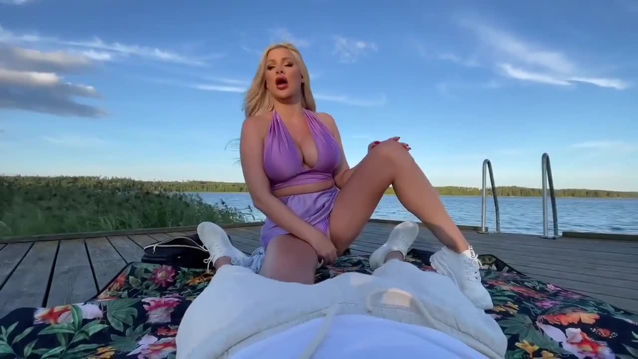 Watch Divine blonde with huge watermelons makes a professional blowjob on the fresh air. Full. Duration: 07:43 | ePornBabe.