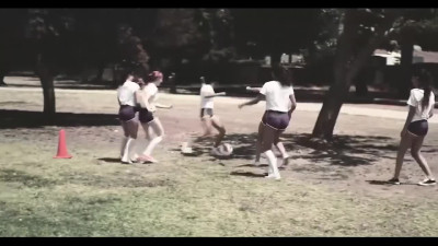 Teen girl fucks with PE teacher and gets caught by nympho grilfriend