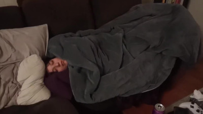 My big dick woke up my girlfriend