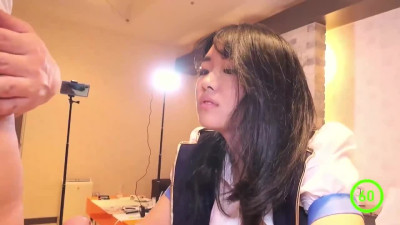 Japanese pussy was filled with creampie twice
