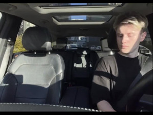 Lovely Teen Blonde Seduces a Taxi Driver To Pay for His Service With a Blowjob
