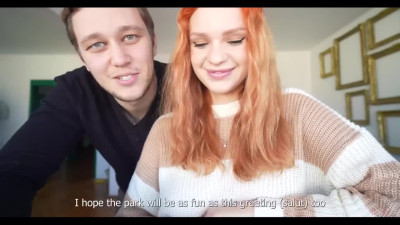 All day fucking with redhead Russian teen during Romania Trip