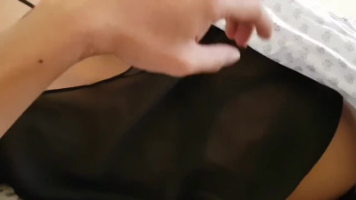 My husband's friend wakes me up by putting his dick in me