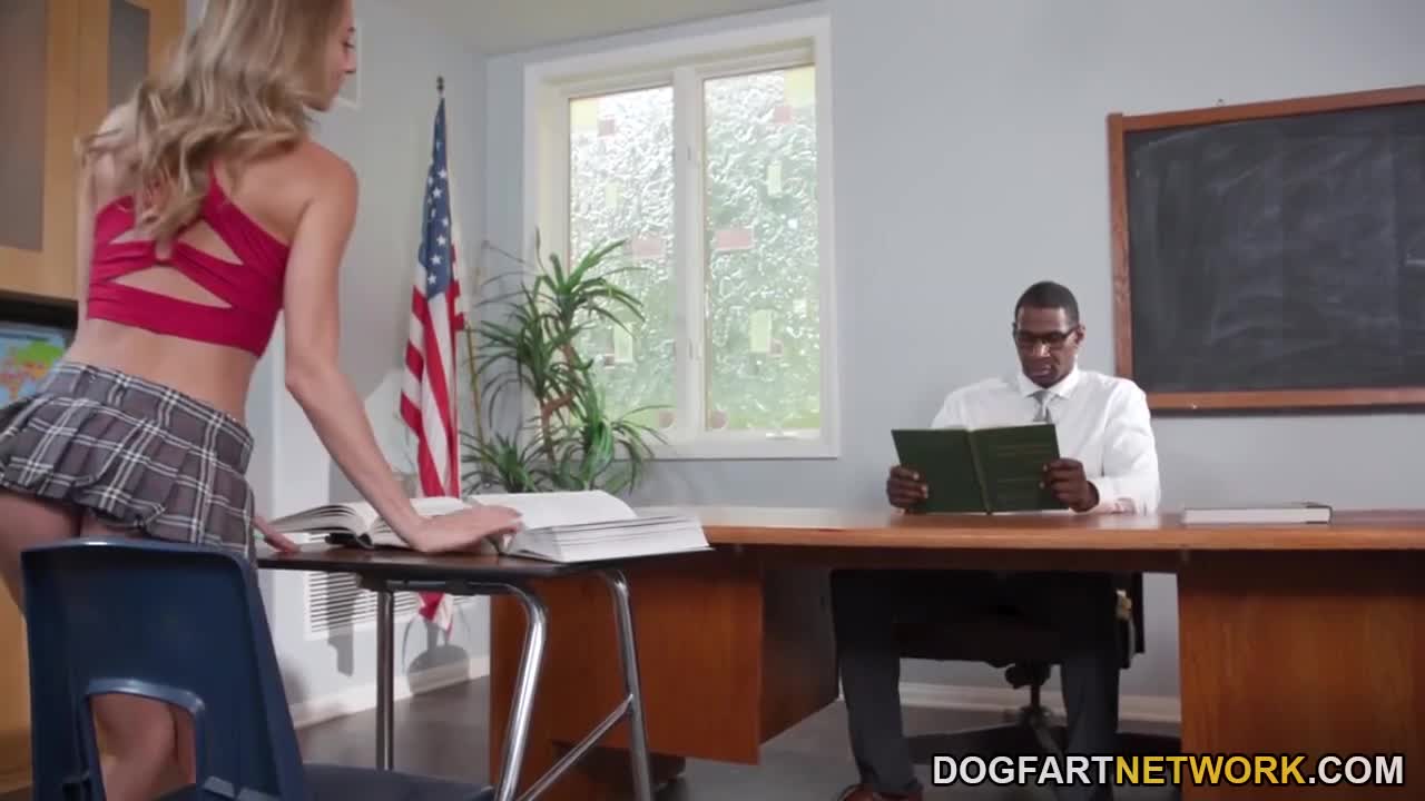 Watch Super skinny college girl in shirt skirt Kyler Quinn fucks her black teacher Full. Duration: 08:16 | ePornBabe.