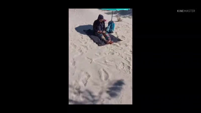 Arab guy pulled his dick out in public and got it sucked