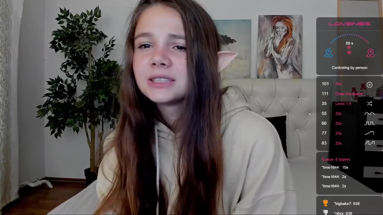 Watch Attractive teen stuffed a vibrator into kitty and moans sweetly with pleasure. Full. Duration: 08:04 | ePornBabe.